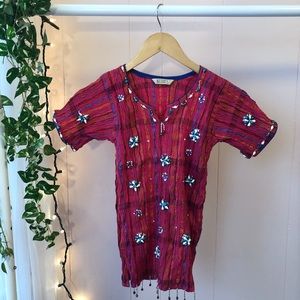 🌻3 for $15 sale🌻 Pink Beaded Top